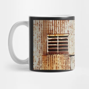 Rusty corrugated wall, Ivanhoe Mug